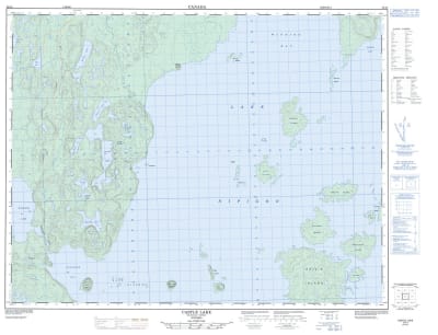 052I02 - CASTLE LAKE - Topographic Map