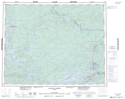 052O - LAKE ST JOSEPH - Topographic Map
