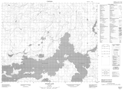 053F02 - FIDLER LAKE - Topographic Map