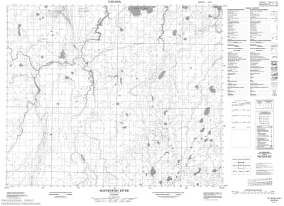 053F09 - ROTTENFISH RIVER - Topographic Map