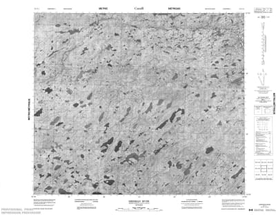 053J11 - SHERMAN RIVER - Topographic Map