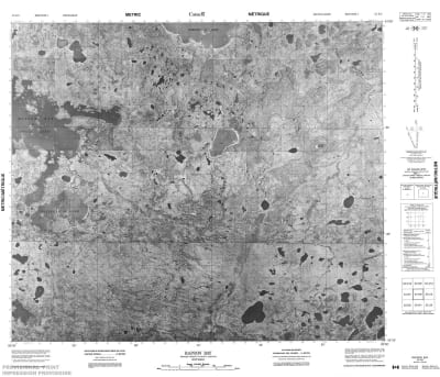 053K08 - RAPSON BAY - Topographic Map