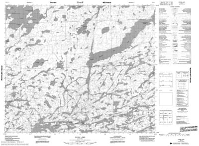053L03 - OPOM LAKE - Topographic Map