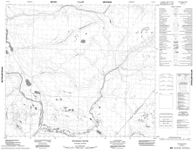 053O11 - PECHABAU RIVER - Topographic Map