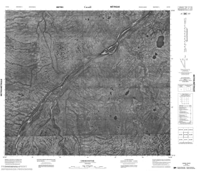 053P08 - USISKE RIVER - Topographic Map