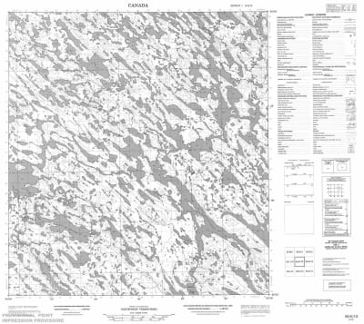 055K13 - NO TITLE - Topographic Map