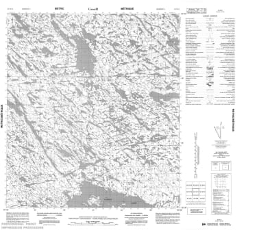 055N11 - NO TITLE - Topographic Map