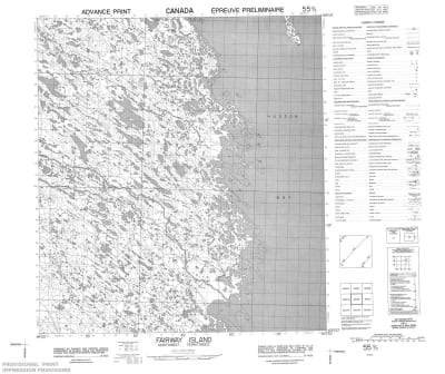 055O02 - FAIRWAY ISLAND - Topographic Map