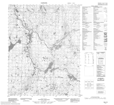 056J14 - NO TITLE - Topographic Map