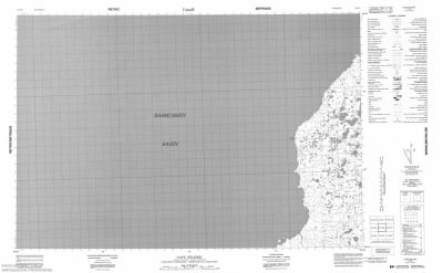 057B06 - CAPE SELKIRK - Topographic Map