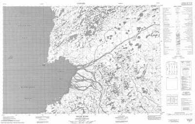 057B10 - ACLAND POINT - Topographic Map
