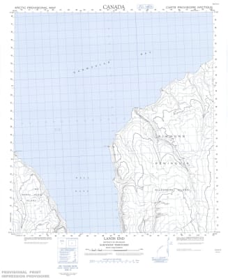 059A15 - LANDS END - Topographic Map