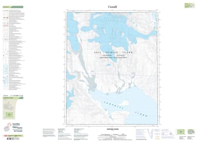 059E06 - SURPRISE FIORD - Topographic Map