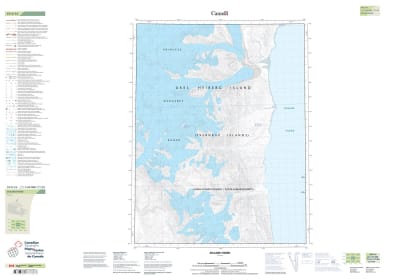 059E16 - SKAARE FIORD - Topographic Map