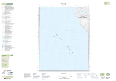 059F14 - CAPE LEVVEL - Topographic Map