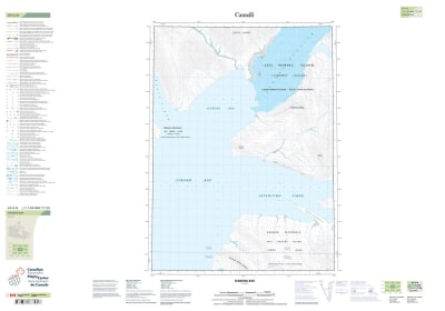059G08 - ICEBERG BAY - Topographic Map