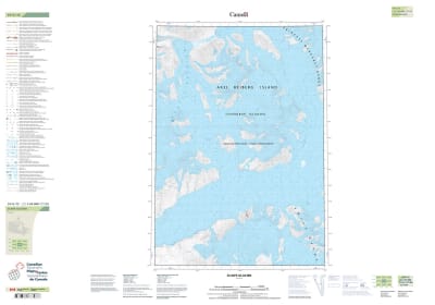 059G15 - SCAIFE GLACIER - Topographic Map