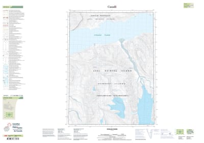 059H04 - STRAND FIORD - Topographic Map