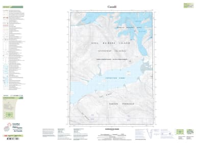 059H05 - EXPEDITION FIORD - Topographic Map