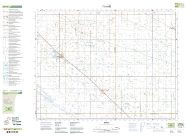 062E06 - MIDALE - Topographic Map