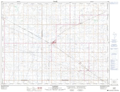 062E07 - LAMPMAN - Topographic Map