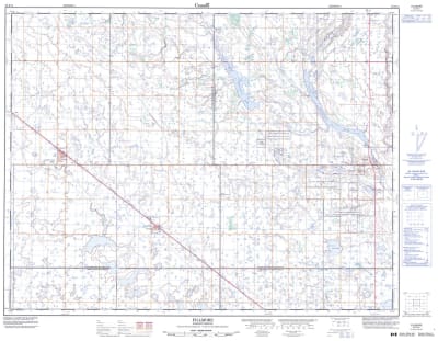 062E14 - FILLMORE - Topographic Map