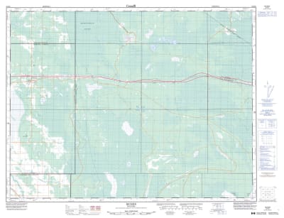 062H09 - RICHER - Topographic Map