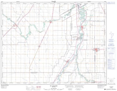 062H11 - ST. ADOLPHE - Topographic Map