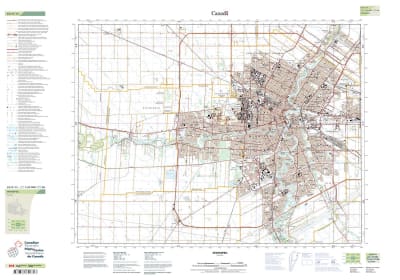 062H14 - WINNIPEG - Topographic Map