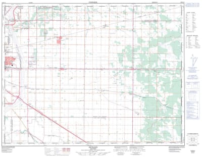 062H15 - DUGALD - Topographic Map