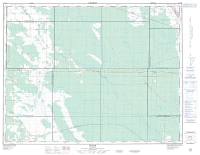 062H16 - VIVIAN - Topographic Map