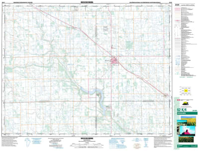 062K04 - MOOSOMIN - Topographic Map