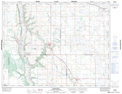 062K11 - BINSCARTH - Topographic Map