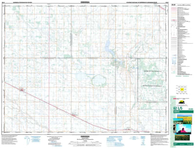 062L05 - ODESSA - Topographic Map