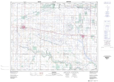 062L07 - GRENFELL - Topographic Map