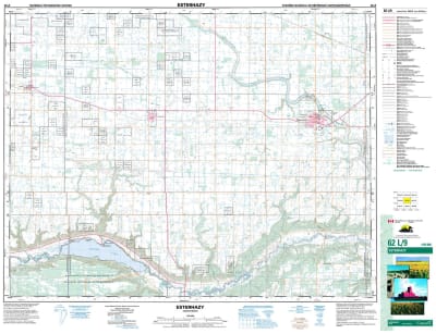 062L09 - ESTERHAZY - Topographic Map