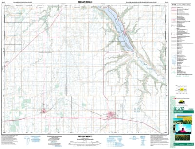 062L12 - INDIAN HEAD - Topographic Map