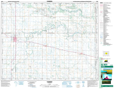 062M09 - CANORA - Topographic Map