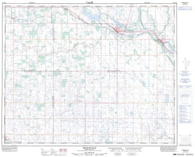 062M15 - PREECEVILLE - Topographic Map