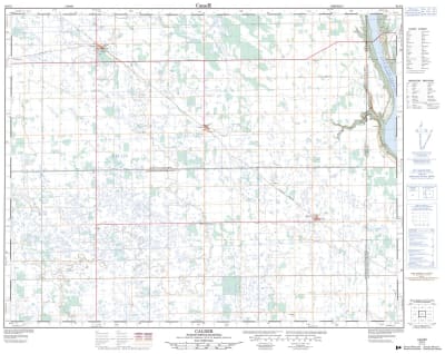 062N04 - CALDER - Topographic Map