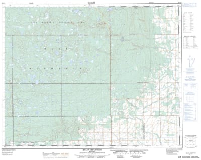 062N07 - BALDY MOUNTAIN - Topographic Map