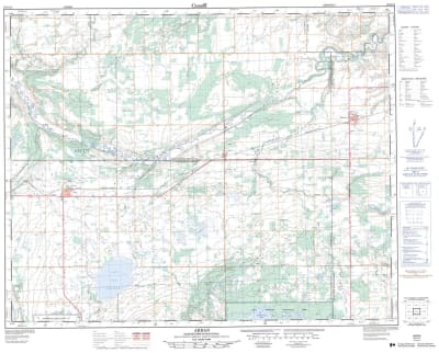 062N13 - ARRAN - Topographic Map