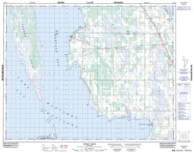 062O07 - STEEP ROCK - Topographic Map