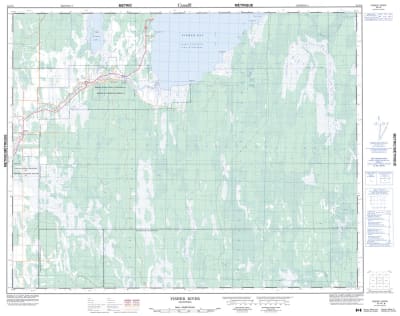 062P06 - FISHER RIVER - Topographic Map