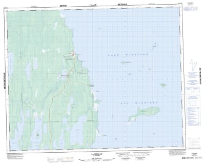 062P14 - JACKHEAD - Topographic Map