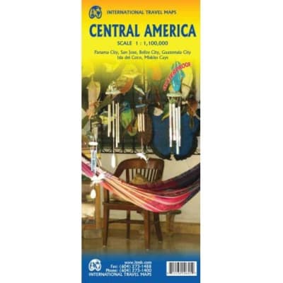 Embark on an unforgettable journey through the heart of the Americas with our Central America Detailed Travel Map. This comprehensive, double-sided guide is the perfect companion for anyone exploring the regions rich history, vibrant cultures, and stunnin