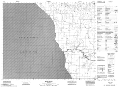 063A11 - MOSSY POINT - Topographic Map