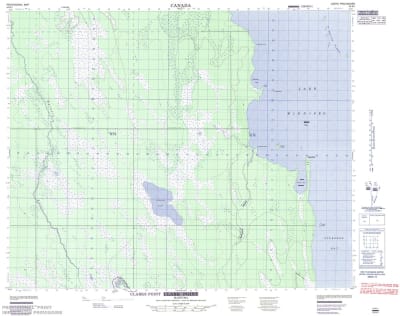 063B01 - CLARKS POINT - Topographic Map