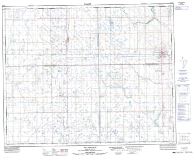 063D04 - KELVINGTON - Topographic Map
