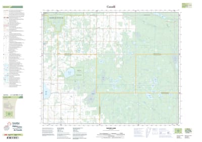 063D06 - KLOGEI LAKE - Topographic Map